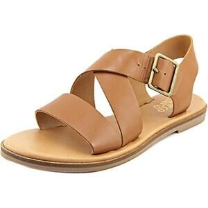 Franco Sarto Women's Size US 8 Brown Tan Kara Slingback Sandals (Flawed)